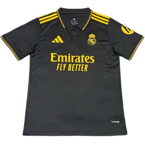2026-27 Mens Real Madrid Special Edition Black Polo Shirt