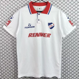 1994 Club Nacional Home White Retro Soccer Jersey