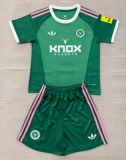 2026-27 Kids Newcastle Goalkeeper Green Soccer Jersey