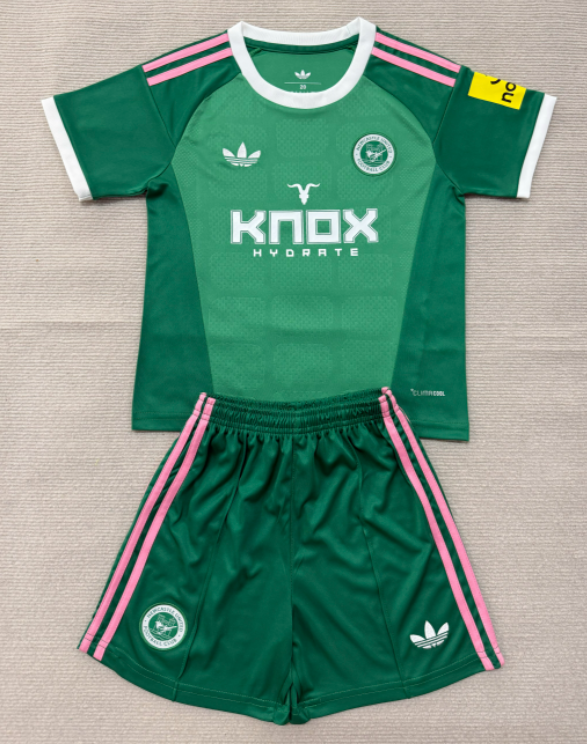 2026-27 Kids Newcastle Goalkeeper Green Soccer Jersey