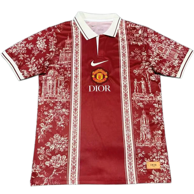2026-27 Mens Manchester United Red Casual Edition Polo Shirt