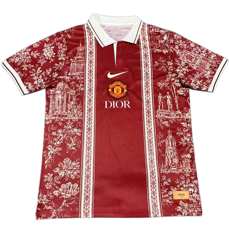 2026-27 Mens Manchester United Red Casual Edition Polo Shirt