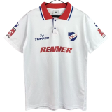 1994 Club Nacional Home White Retro Soccer Jersey