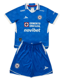 2026-27 Kids Cruz Azul Home Blue Soccer Jersey