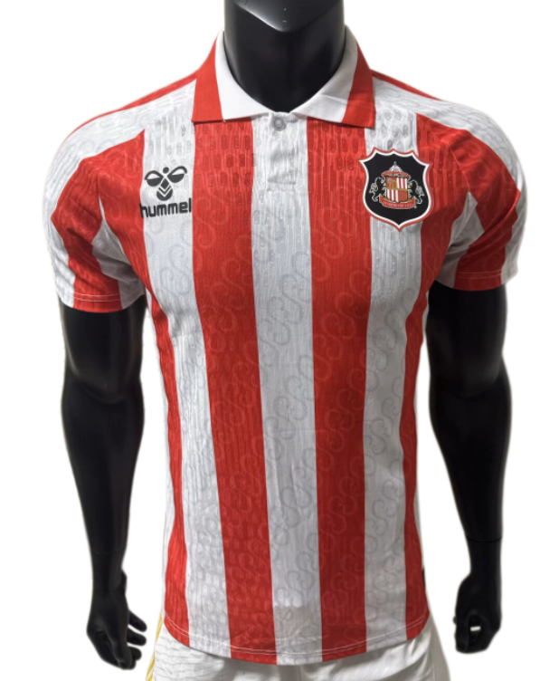 2026-27 Mens Sunderland Home Red Player Version Soccer Jersey