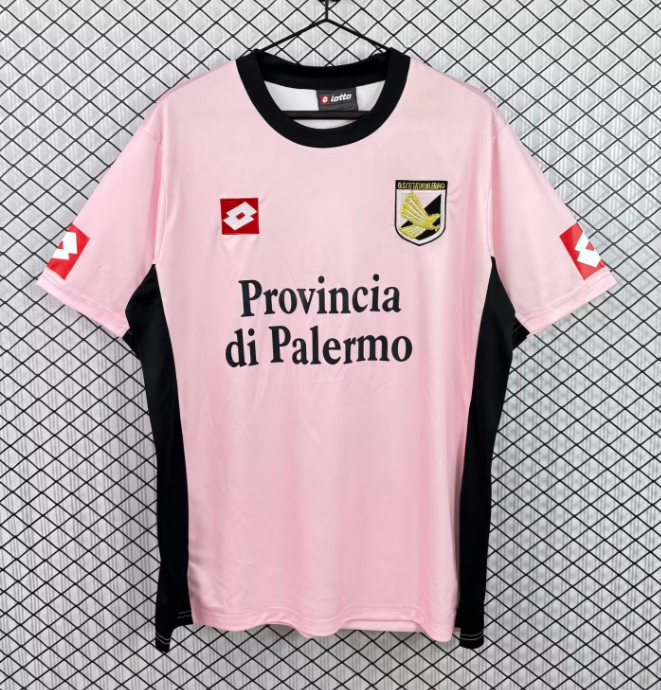 2004-2005 Mens Palermo F.C. Home Pink Retro Soccer Jersey