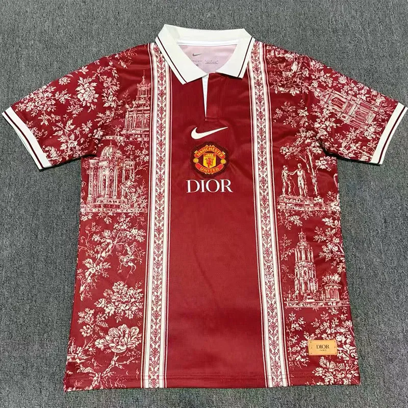 2026-27 Mens Manchester United Red Casual Edition Polo Shirt