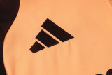 2026-27 Kids Arsenal Orange Half Pull Training Suit E26127#