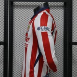 2026-27 Chivas Guadalajara Home Player Version Long Sleeve Soccer Jersey