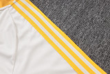 2026-27 Kids Bayern Munich Beige Half Pull Training Suit E26089#