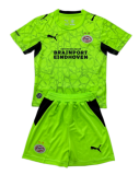 2026-27 Kids PSV Eindhoven Goalkeeper Green Soccer Jersey