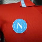 2026-27 Napoli Third Away Red Player version Soccer Jersey
