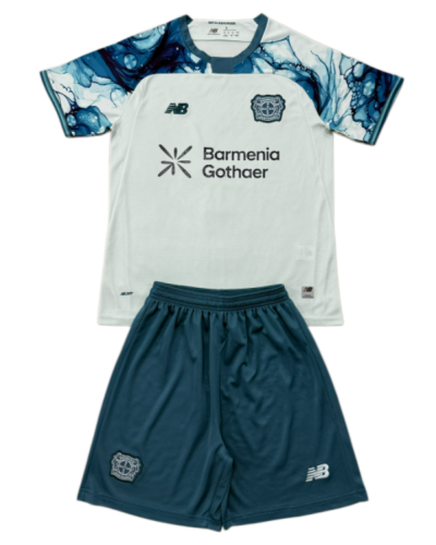 2026-27 Kids LeverKusen Away White Soccer Jersey