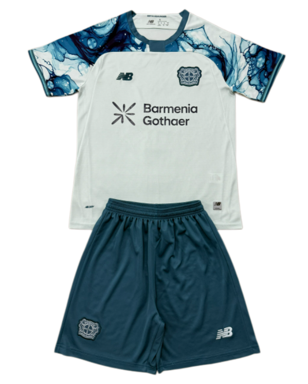 2026-27 Kids LeverKusen Away White Soccer Jersey