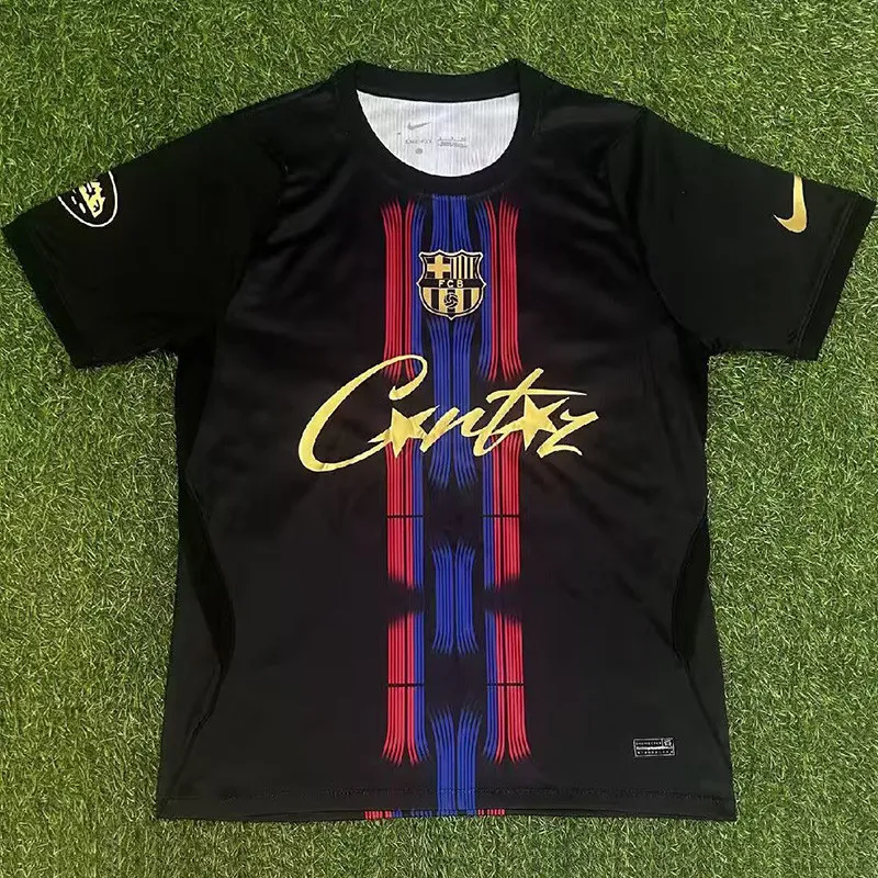 2026-27 Barcelona Special Edition Black Fans Training Shirts