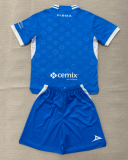 2026-27 Kids Cruz Azul Home Blue Soccer Jersey