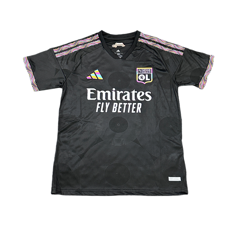 2026-27 Lyon Third Away black Fans Soccer Jersey