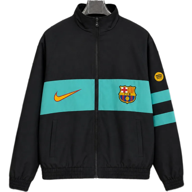 2026-27 Barcelona Black Windbreaker