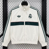 2026-27 Mens Real Madrid Beige Windbreaker