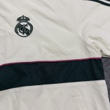 2026-27 Mens Real Madrid Beige Windbreaker