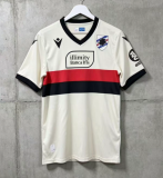 2026-27 Mens Sampdoria Away White Soccer Jersey