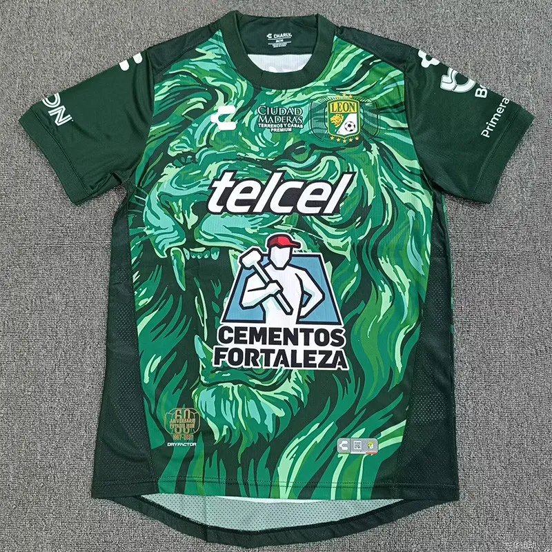 2026-27 Mens Leon Home Green Soccer Jersey