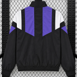 2026-27 Mens Real Madrid Black Windbreaker