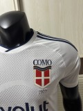 2026-27 Mens Como Away White Player Version Soccer Jersey