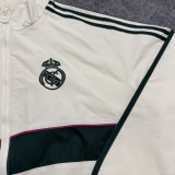 2026-27 Mens Real Madrid Beige Windbreaker