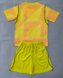 2026-27 Kids Inter Milan Goalkeeper Yellow Soccer Jersey