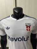2026-27 Mens Como Away White Player Version Soccer Jersey