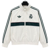 2026-27 Mens Real Madrid Beige Windbreaker