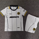 2026-27 Kids Wolves Away White Soccer Jersey