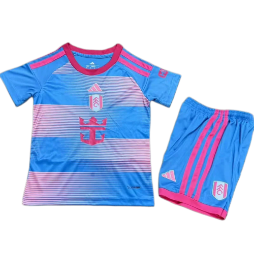 2026-27 Kids Fulham Third Away Blue Soccer Jersey