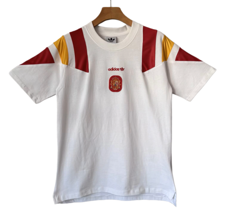 2026-27 Spain White High Quality Casual T-Shirt
