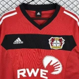 2002-2004 LeverKusen Home Red Retro Soccer Jersey