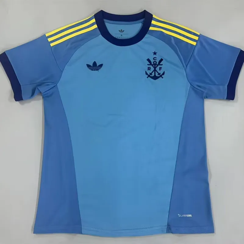 2026-27 Mens Flamengo Goalkeeper Blue Soccer Jersey