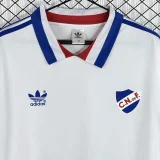1980-1982 Club Nacional Home White Retro Soccer Jersey