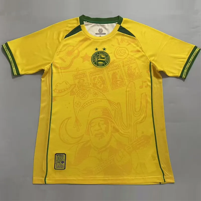 2026-27 BaHia Special Edition Yellow Fans Soccer Jersey