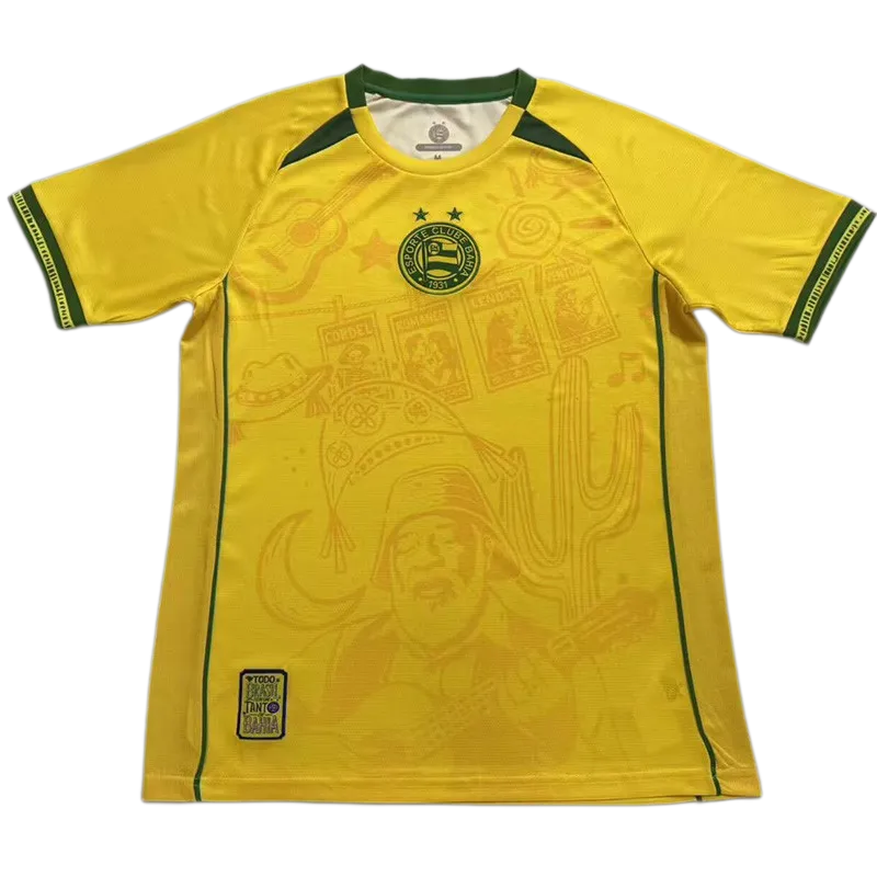 2026-27 BaHia Special Edition Yellow Fans Soccer Jersey