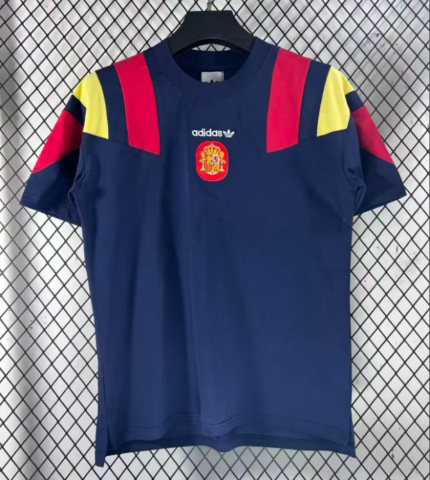 2026-27 Spain Royal Blue High Quality Casual T-Shirt