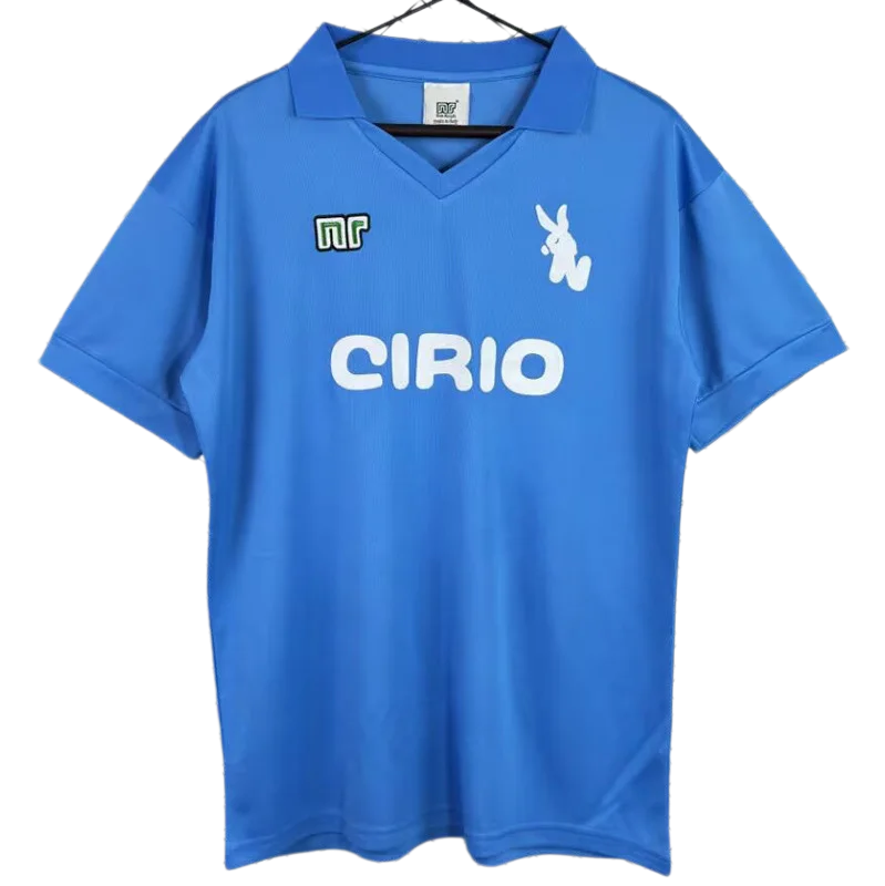 1982-1983 Napoli Home Blue Retro Soccer Jersey