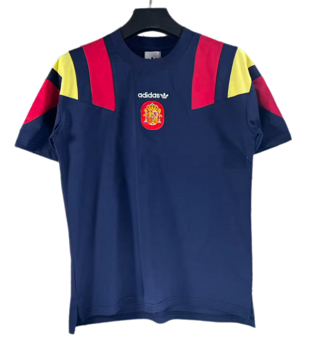 2026-27 Spain Royal Blue High Quality Casual T-Shirt