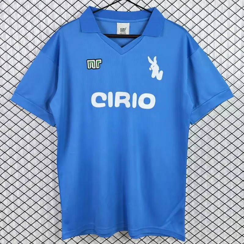 1982-1983 Napoli Home Blue Retro Soccer Jersey