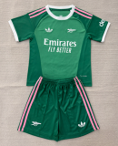 2026-27 Kids Arsenal Goalkeeper Green Soccer Jersey