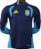 2026-27 Spain Half Long Sleeve Player Version Training shirts