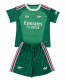 2026-27 Kids Arsenal Goalkeeper Green Soccer Jersey
