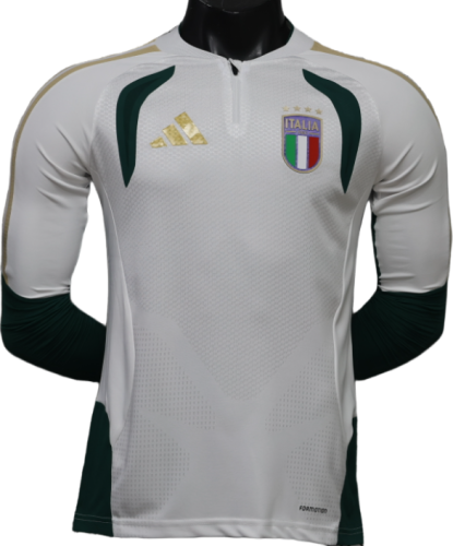 2026-27 Italy Half Long Sleeve Player Version Training Shirts