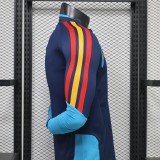 2026-27 Spain Half Long Sleeve Player Version Training shirts