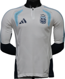 2026-27 Mens Argentina Half Long Sleeve Player version Training Shirts